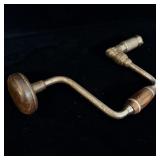 Vintage Rosewood Fray's Brace Hand Drill