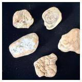 (5) Fairburn & Bubble Gum Agates