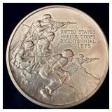 U.S. Marine Corps Bicentennial 3' Bronze Medal 3