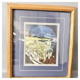 Framed 14.5'x16.5' Bev Doolittle 'The Sentinel'