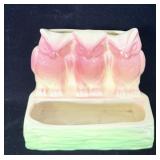1950's Royal Copley ceramic planter owl planter