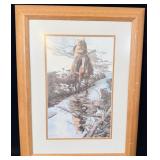 Framed 'Spirit of the Grizzly'by Bev Doolittle >