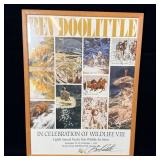 Framed Bev Doolittle Promotional Poster signed >