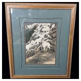 Framed Bev Doolittle Print High Life 18'x21'