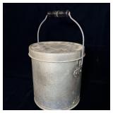 Antique ice cream pale 10' x 9'