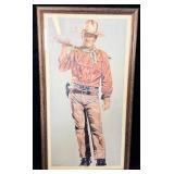 Framed John Wayne 'Our Man' Hondo Print by Nancy >
