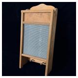 Vintage galvanized washboard cabinet 26' x 12.5'