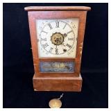 Ansonia Brass Co Mantle Clock 11'