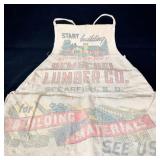 Vintage Remschel Lumber Co Apron Spearfish, SD