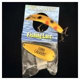 Helin Flatfish U20 fishing lure & Lord Calvert