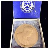 President Herbert Hoover 3' Bronze Medal US