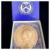 President Franklin Pierce 3' Bronze Medal US