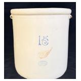 15 gallon redwing stoneware croc