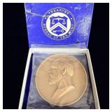 President James a Garfield 3' Bronze Medal US