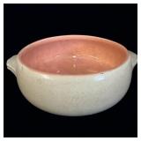 McCoy pottery casserole bowl Pink glaze