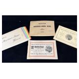Antique cattle sales brochures Aberdeen Angus