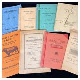 Antique cattle sales brochures Aberdeen Angus