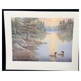 Up at the lake by James MEGER signed/numbered