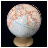 Vintage Rand McNally World Political Globe 12'
