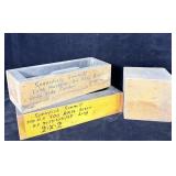 Vintage Homestake Mine wooden molds Pear fish