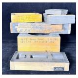 Vintage Homestake Mine wooden molds Aluminum