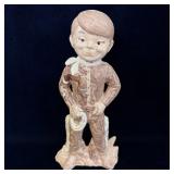 One of a Kind Western Cowboy Cohoy Pottery >