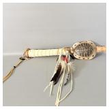 Hand Made Native American Turtle Shell Rattle >