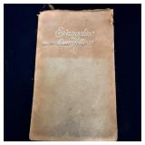 Antique Leather Bound Evangeline Long Fellow >