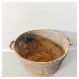 Antique gatemark cast iron 9 inch bean pot