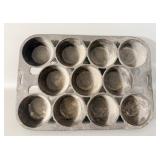 antique cast iron wagner muffin pan