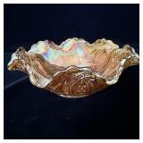 Vintage Imperial Iridescent Carnival Glass