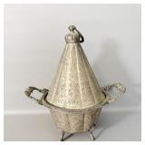 Antique Turkish Tin Copper Serving Dish