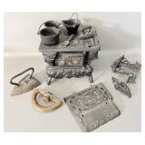 minature cast iron cook stove
