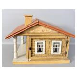 Vintage Hand made wooden Doll House