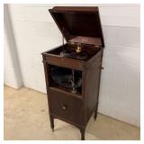 Antique Edison Diamond Disc Phonograph, Model