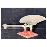 Antique merchant Diamond cast-iron base brass