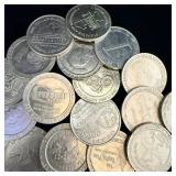 Miscellaneous vintage casino tokens