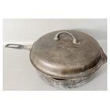 Cast Iron Chicken Fryer Pan #8 with lid