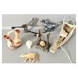 Vintage Mini Hagen Renaker Vulture Figurine, >