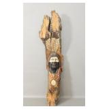Medicine Mask signed John Burke carving