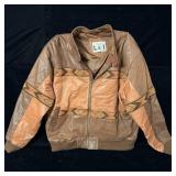 Vintage Adler LA-1 Leather Western Bomber >