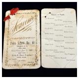 1907 Souvenir Class Book Pedro School Pedro SD>