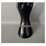 Sterling Silver Cable Link Bracelet 8'