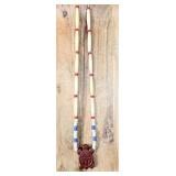 Native American Bone Bead Work Turtle Stone >