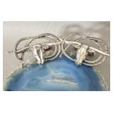 Vintage Fenwick + Sailors Longhorn Cuff Links