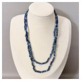 17' Lapis Bead Necklace