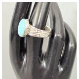Sterling Silver Jay King Ring sz 9
