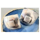 Sterling Silver Square Screwback Earrings