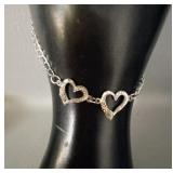 10K Black Hills Gold & Sterling Silver Double >