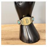 Vintage Sterling Silver Turquoise & Coral Womens >